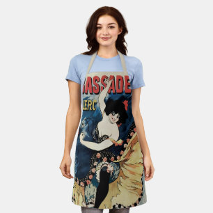 Tablier Danseuse flamenco Art nouveau vintage, Ambassadeur