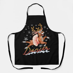 Tablier Danseuse Joyeux Noël Danser Rinder Xmas