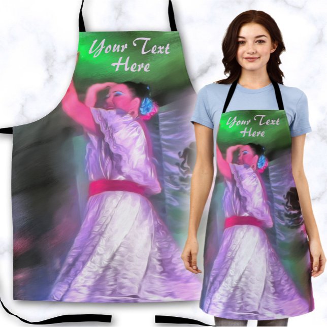 Tablier Danseuse mexicaine 0175 (Créateur téléchargé)