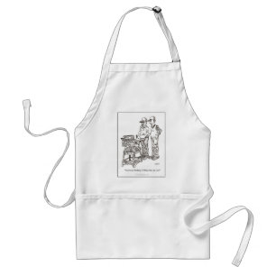 Tablier de bande dessinée d'hernie
