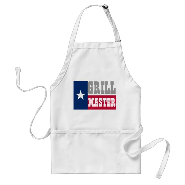 Tablier de barbecue texan pour maîtres grillades | (Devant)