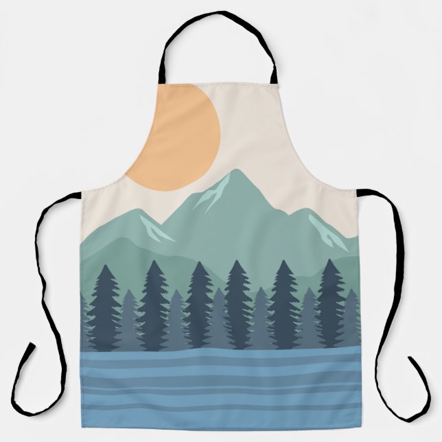 Tablier De beaux paysages (Recto)