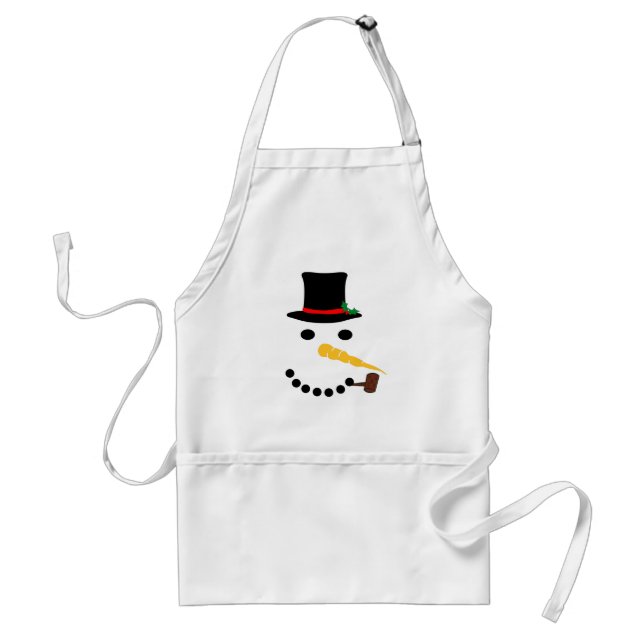 Tablier de bonhomme de neige (Devant)
