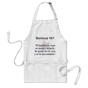 Tablier de Boricua 101
