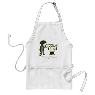 Tablier de café de cannibale