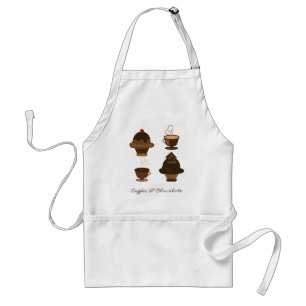 Tablier de café et de chocolat