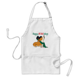 Tablier de chant de Corgi de Noël