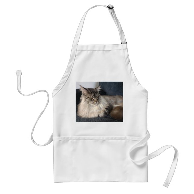 Tablier de chat de ragondin du Maine (Devant)