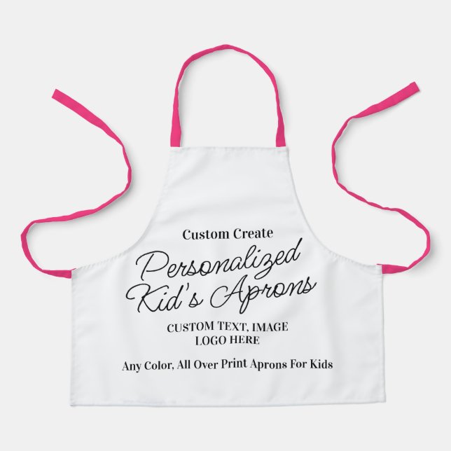 Tablier de chef pour enfants - Créez votre propre  (Recto)