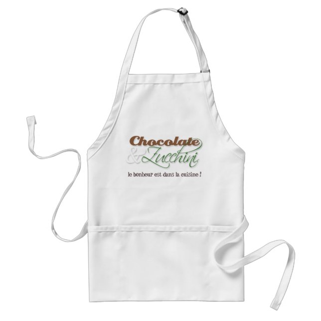 Tablier de chocolat et de courgette (Devant)