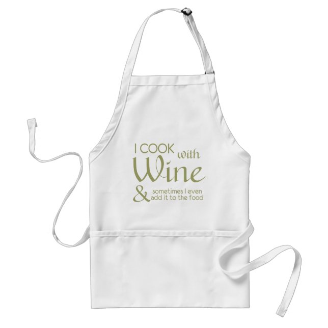 Tablier de citation à vin (Devant)
