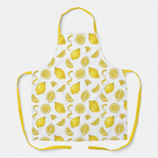 Tablier de citron jaune