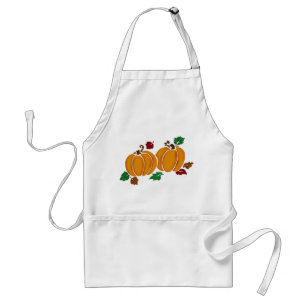 Tablier de citrouilles de chute