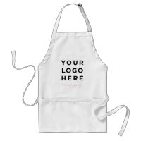 Tablier de couleur uniforme de logo d'entreprise p