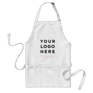 Tablier de couleur uniforme de logo d'entreprise p
