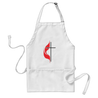 Tablier de croix et de flamme