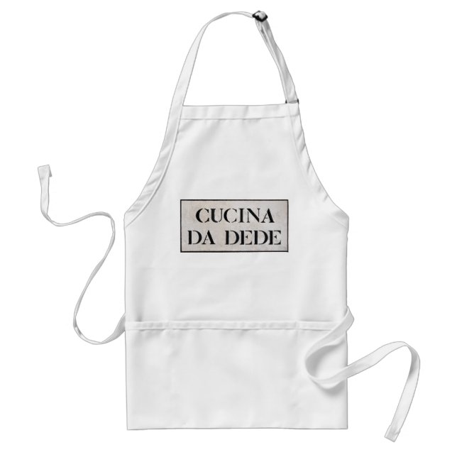 Tablier de CUCINA DA DEDE (Devant)