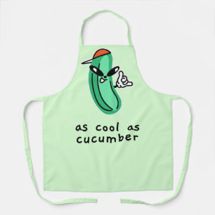 Tablier de cuisine – Aussi frais qu'un concombre