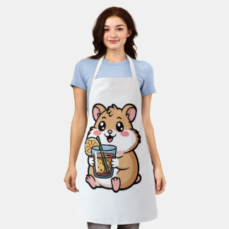 Tablier de cuisine chat fantaisiste pour amateurs 