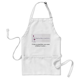Tablier de cuisine de l'essai de non votre maman