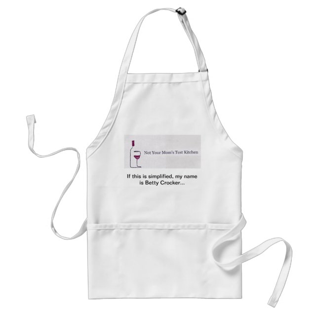 Tablier de cuisine de l'essai de non votre maman (Devant)