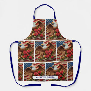 Tablier de cuisine Drapeau Américain – USA Patriot