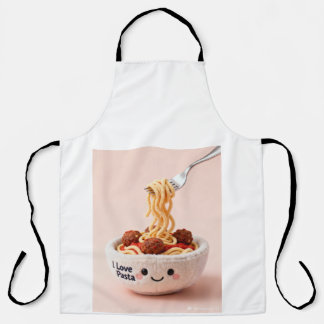 Tablier de cuisine J'adore les pâtes Chef italien