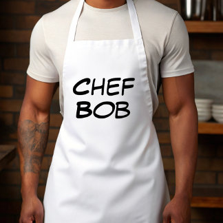 Tablier de cuisine personnalisé