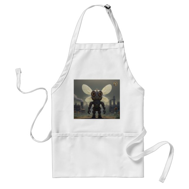 Tablier de cuisine Steampunk Bee Bob's Bees (Devant)