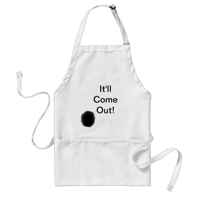 Tablier de cuisiniers il sortira ! (Devant)