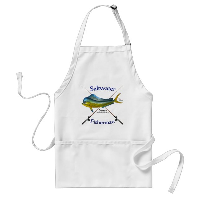 Tablier de Dorado Mahi Mahi de pêcheur d'eau de (Devant)