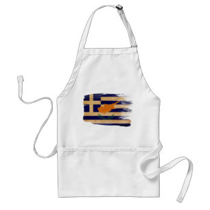 Tablier de drapeau de la Chypre de Grec