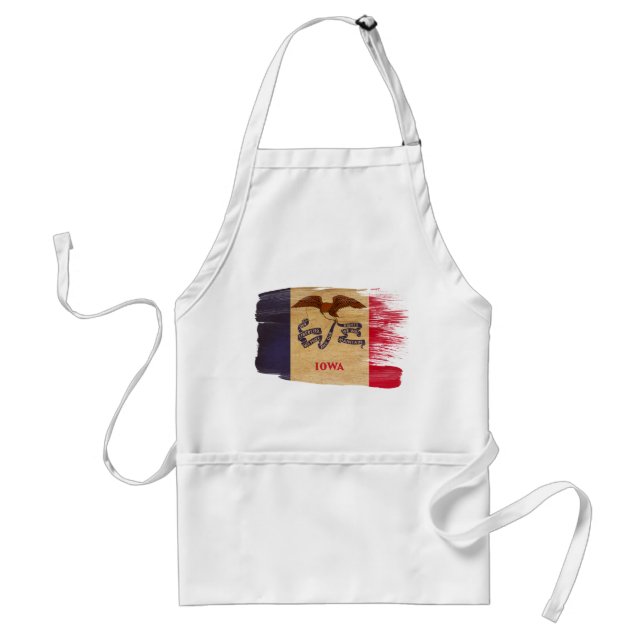 Tablier de drapeau de l'Iowa (Devant)
