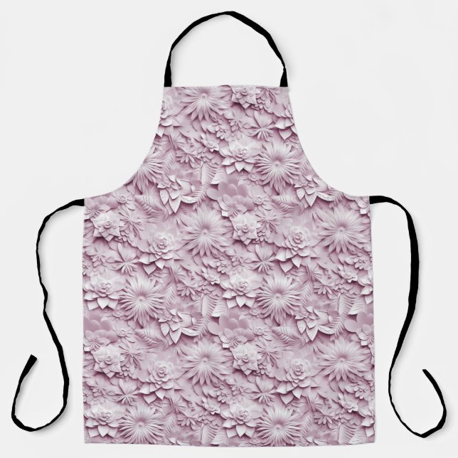 Tablier de fleurs roses (Recto)
