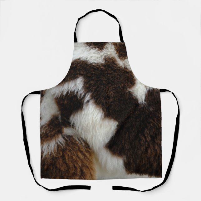 Tablier de fourrure de vache (Recto)