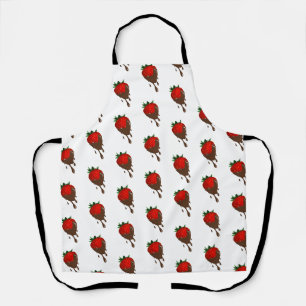 tablier de fraise au chocolat