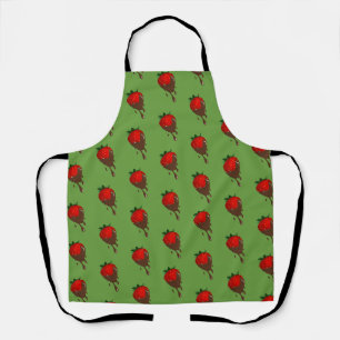 tablier de fraise au chocolat