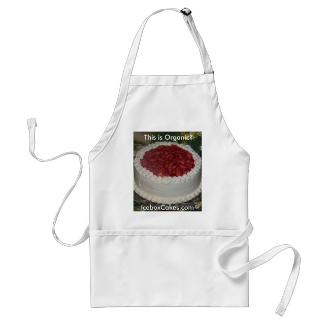 Tablier de gâteau de fraise (Devant)