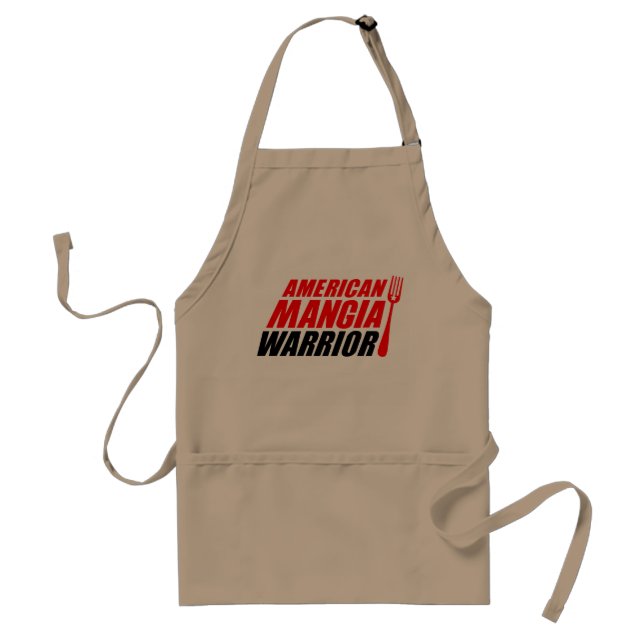 Tablier de guerrier de Mangia d'Américain (Devant)