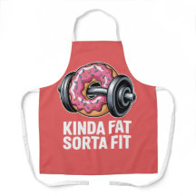 Tablier de gym Kinda Fat Sorta Fit