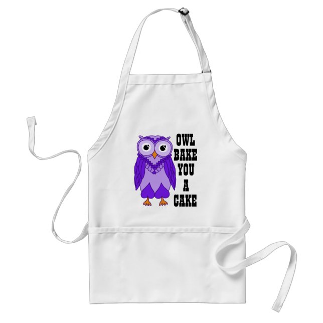 Tablier de hibou : Pourpre (Devant)