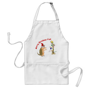 Tablier de Joyeux Noël de tatou