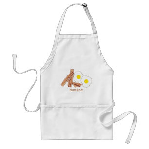 Tablier de lard et d'oeufs