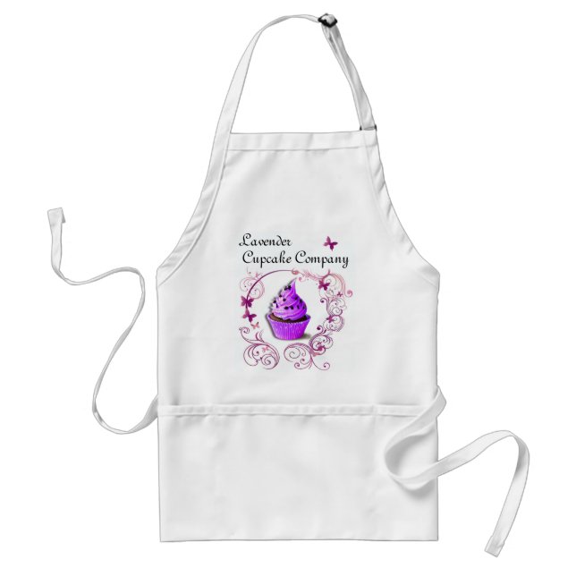 Tablier de Lavender Cupcake Company (coutume) (Devant)