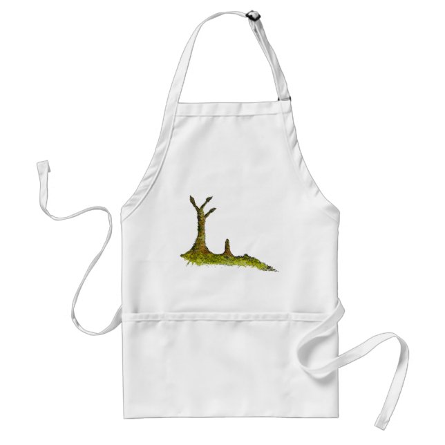 Tablier de lichens de Prototaxites (Devant)