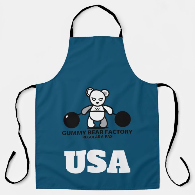 Tablier de l'usine de gommy Bear (Recto)