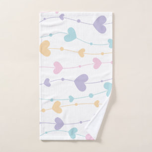 Tablier de main en coeur pastel - Douce esthétique