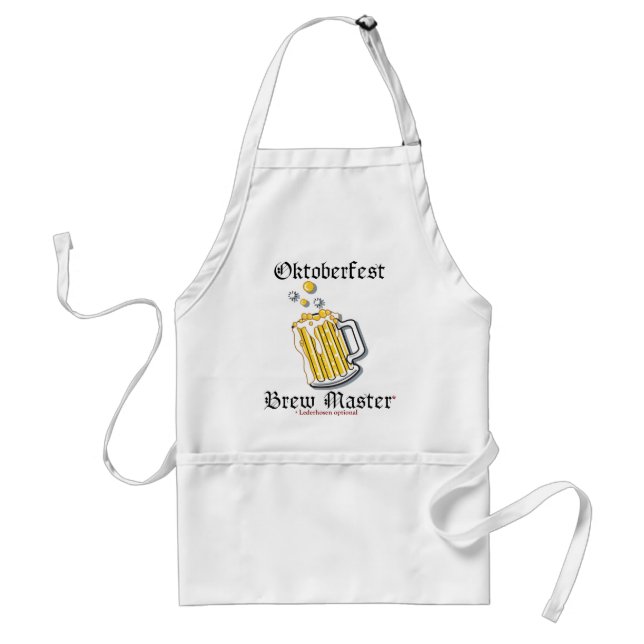 Tablier de maître de Brew d'Oktoberfest (Devant)