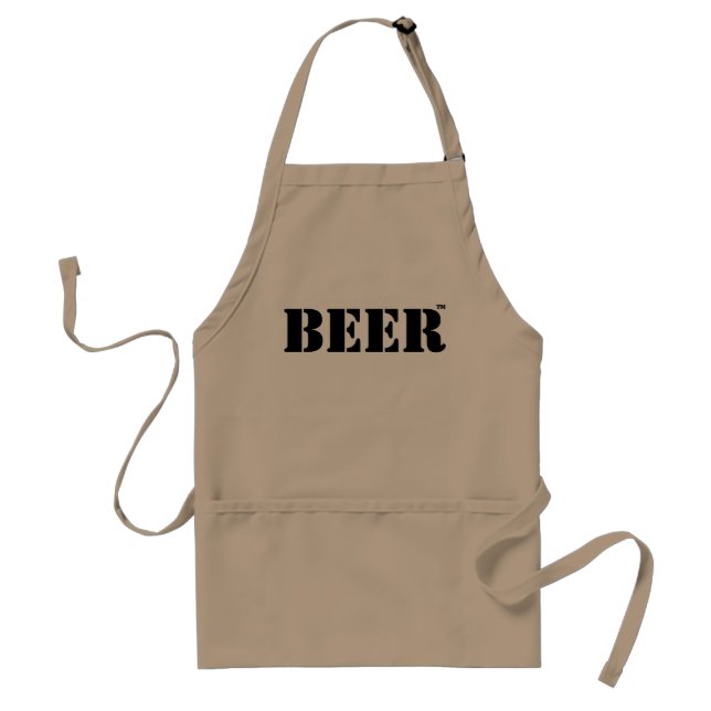 Tablier de marque de bière (Devant)