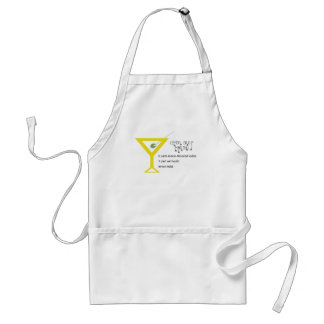 Tablier de Martini de baisse de citron